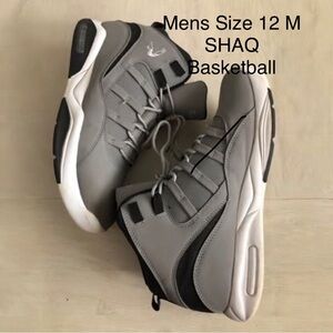 Size 12M SHAQ Men's Basketball Sneakers Y2K Retro Grunge Vibe Streetwear Hoops